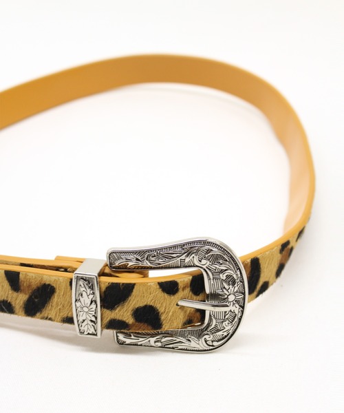 RNA(アールエヌエー)の「E4791 レザーロングライクベルト(ベルト・レディース・レオパード/ホワイト/ブラック・FREE)」の22枚目の写真