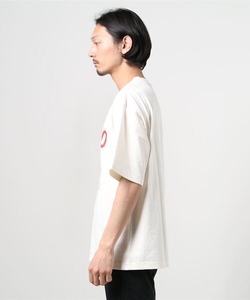 Beno(ビーノ)の「ビンテージ カレッジロゴ プリント Tシャツ 【ORLANDO】(Tシャツ/カットソー・メンズ・アイボリー/オフホワイト/オートミール/ブラック/ラベンダー・M/L)」の6枚目の写真