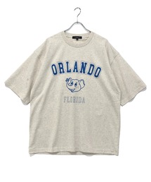 ビンテージ カレッジロゴ プリント Tシャツ 【ORLANDO】