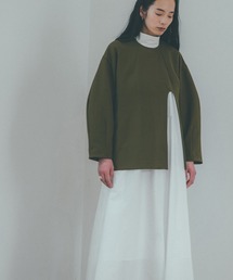CLANE | 【CLANE(クラネ)】アーチカットダブルクロストップス/ARCH CUT DOUBLE CROSS TOPS 11105-2052(Tシャツ/カットソー)
