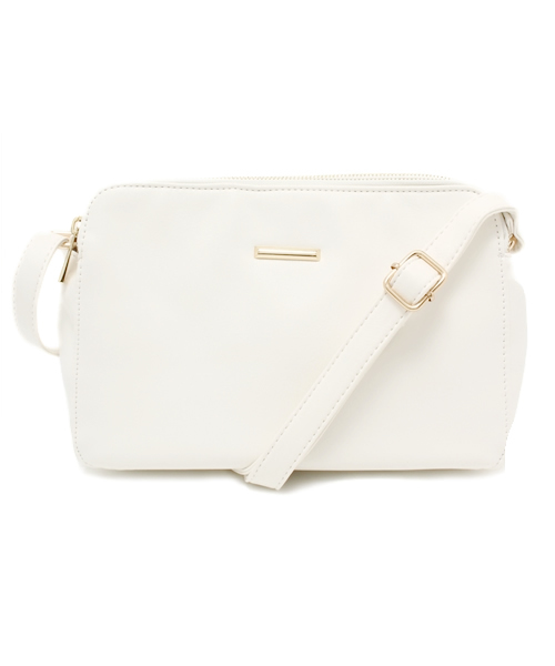 Every very nice claup（エブリィベリーナイスクラップ）の「パトラショルダー（ショルダーバッグ・レディース・ホワイト/レッド/ネイビー/ブラック・FREE）」の2枚目の写真