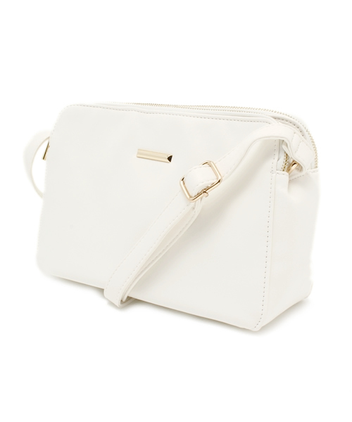 Every very nice claup（エブリィベリーナイスクラップ）の「パトラショルダー（ショルダーバッグ・レディース・ホワイト/レッド/ネイビー/ブラック・FREE）」の6枚目の写真