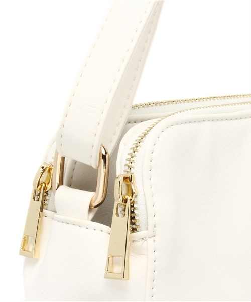 Every very nice claup（エブリィベリーナイスクラップ）の「パトラショルダー（ショルダーバッグ・レディース・ホワイト/レッド/ネイビー/ブラック・FREE）」の8枚目の写真