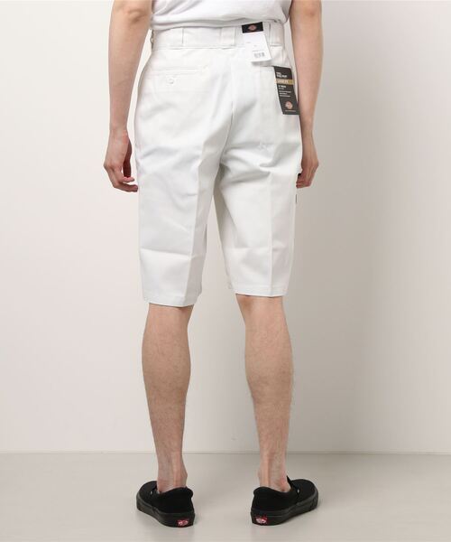 Dickies（ディッキーズ）の「【Dickies / ディッキーズ】ワークハーフパンツ（チノパンツ・メンズ・ホワイト/ブラック/ブルー/ベージュ/イエロー/ダークグリーン/パープル/カーキ/サックスブルー/オレンジ/レッド/グリーン/ピンク・30/32）」の15枚目の写真