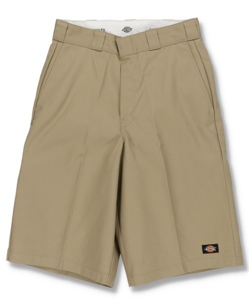 Dickies（ディッキーズ）の「【Dickies / ディッキーズ】ワークハーフパンツ（チノパンツ・メンズ・ホワイト/ブラック/ブルー/ベージュ/イエロー/ダークグリーン/パープル/カーキ/サックスブルー/オレンジ/レッド/グリーン/ピンク・30/32）」の6枚目の写真