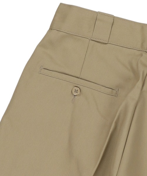 Dickies（ディッキーズ）の「【Dickies / ディッキーズ】ワークハーフパンツ（チノパンツ・メンズ・ホワイト/ブラック/ブルー/ベージュ/イエロー/ダークグリーン/パープル/カーキ/サックスブルー/オレンジ/レッド/グリーン/ピンク・30/32）」の22枚目の写真