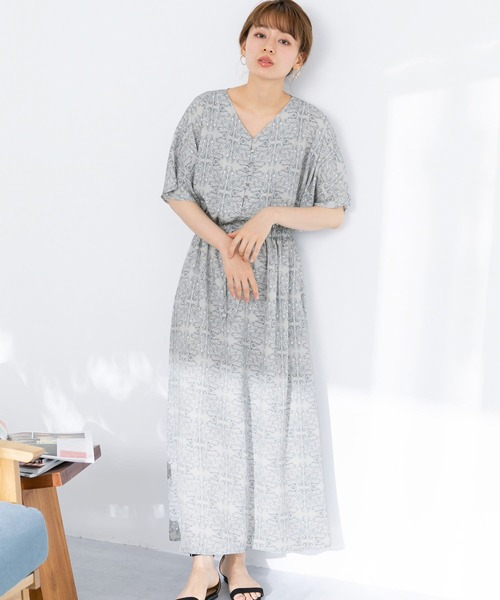 Web限定 ソフトペイズリープリントワンピース ワンピース Sonny Sonny Research ワンピース Urban Research Label アーバンリサーチサニーレーベル のファッション