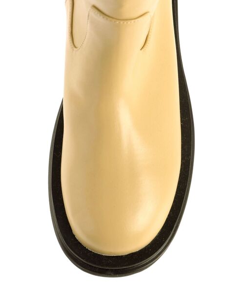 EMODA（エモダ）の「トラックソールロングブーツ（ブーツ・レディース・ブラック/イエロー・SMALL/MEDIUM/LARGE）」の9枚目の写真