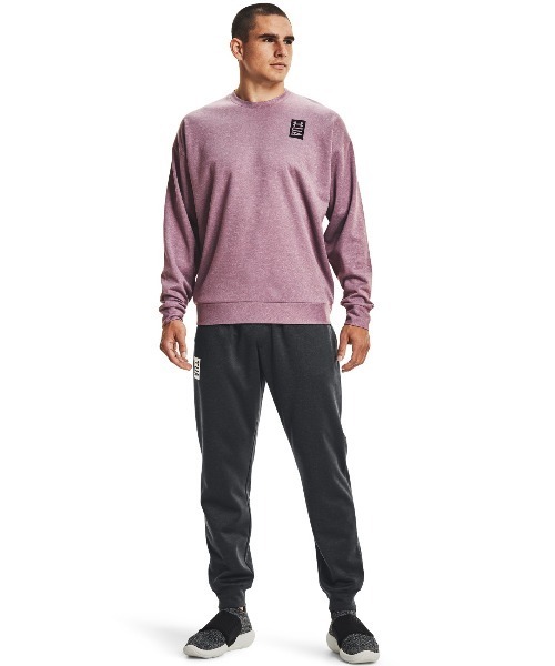 UNDER ARMOUR(アンダーアーマー)の「UAリカバー スリープ ロングスリーブ クルー(トレーニング/メンズ)(ジャージ・メンズ・スモークピンク・XL/XXL/M/3XL/L/S)」の12枚目の写真