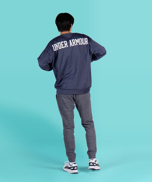 UNDER ARMOUR(アンダーアーマー)の「UAリカバー スリープ ロングスリーブ クルー(トレーニング/メンズ)(ジャージ・メンズ・スモークピンク・XL/XXL/M/3XL/L/S)」の6枚目の写真