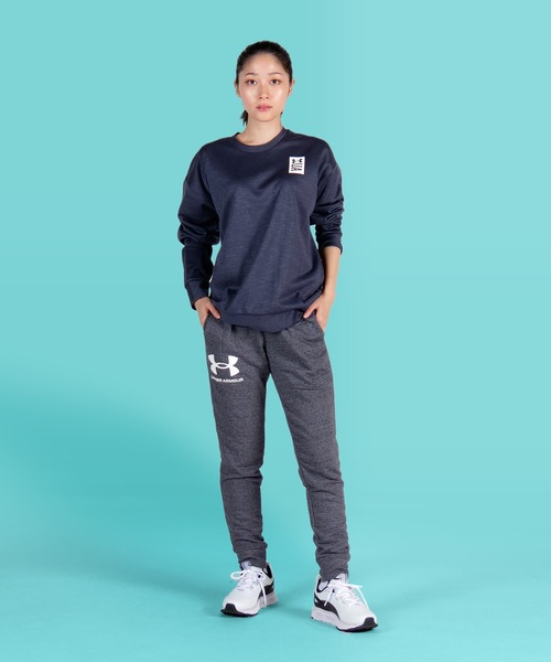 UNDER ARMOUR(アンダーアーマー)の「UAリカバー スリープ ロングスリーブ クルー(トレーニング/メンズ)(ジャージ・メンズ・スモークピンク・XL/XXL/M/3XL/L/S)」の7枚目の写真