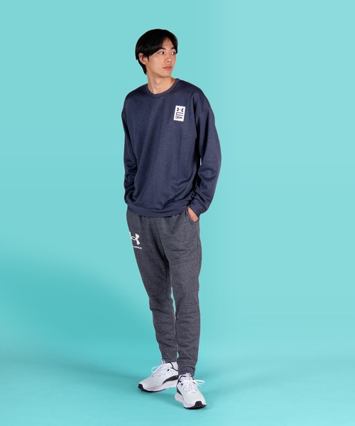 UNDER ARMOUR(アンダーアーマー)の「UAリカバー スリープ ロングスリーブ クルー(トレーニング/メンズ)(ジャージ・メンズ・スモークピンク・XL/XXL/M/3XL/L/S)」の10枚目の写真