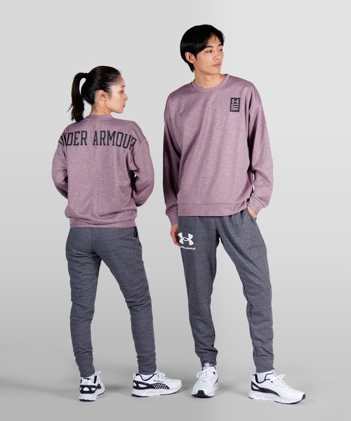 UNDER ARMOUR(アンダーアーマー)の「UAリカバー スリープ ロングスリーブ クルー(トレーニング/メンズ)(ジャージ・メンズ・スモークピンク・XL/XXL/M/3XL/L/S)」の22枚目の写真