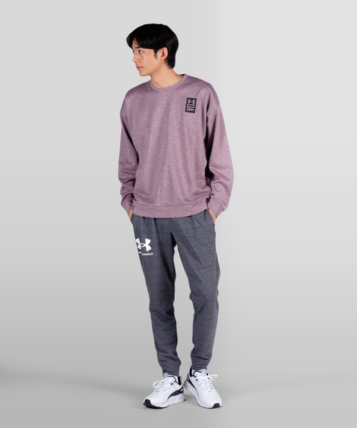 UNDER ARMOUR(アンダーアーマー)の「UAリカバー スリープ ロングスリーブ クルー(トレーニング/メンズ)(ジャージ・メンズ・スモークピンク・XL/XXL/M/3XL/L/S)」の14枚目の写真