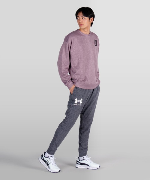 UNDER ARMOUR(アンダーアーマー)の「UAリカバー スリープ ロングスリーブ クルー(トレーニング/メンズ)(ジャージ・メンズ・スモークピンク・XL/XXL/M/3XL/L/S)」の17枚目の写真