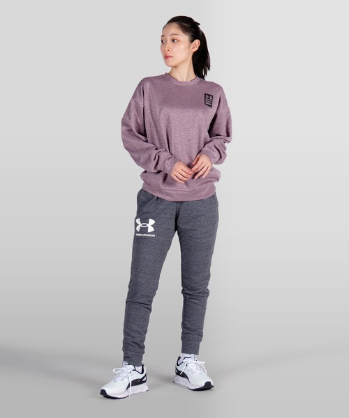 UNDER ARMOUR(アンダーアーマー)の「UAリカバー スリープ ロングスリーブ クルー(トレーニング/メンズ)(ジャージ・メンズ・スモークピンク・XL/XXL/M/3XL/L/S)」の15枚目の写真
