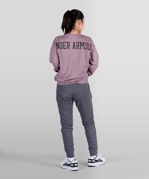UNDER ARMOUR(アンダーアーマー)の「UAリカバー スリープ ロングスリーブ クルー(トレーニング/メンズ)(ジャージ・メンズ・スモークピンク・XL/XXL/M/3XL/L/S)」の16枚目の写真