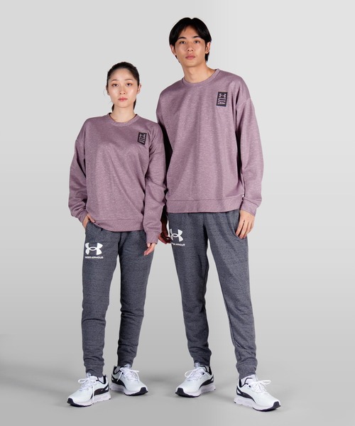 UNDER ARMOUR(アンダーアーマー)の「UAリカバー スリープ ロングスリーブ クルー(トレーニング/メンズ)(ジャージ・メンズ・スモークピンク・XL/XXL/M/3XL/L/S)」の21枚目の写真