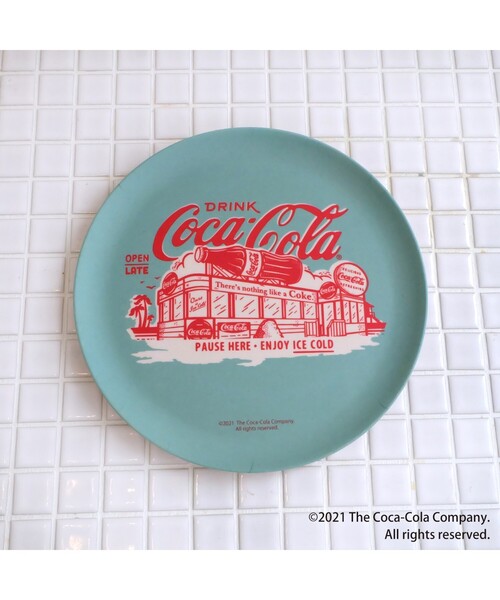 Coca Cola(コカコーラ)の「Coca-Cola (コカ・コーラ) バンブープレート BL(食器・レディース・その他・00)」の2枚目の写真