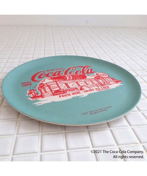 Coca Cola(コカコーラ)の「Coca-Cola (コカ・コーラ) バンブープレート BL(食器・レディース・その他・00)」の4枚目の写真