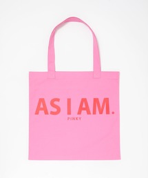 AS KNOW AS PINKY | メッセージカラバリトートバッグ(トートバッグ)