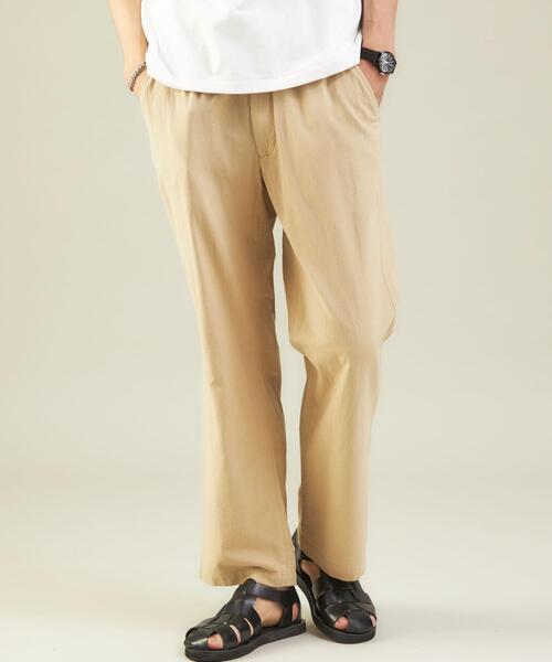 green label relaxing（グリーンレーベルリラクシング）の「OLT＜green label relaxing＞コットンワッシャー イージー パンツ（その他パンツ・メンズ・ベージュ/ワインレッド/ブラック/ネイビー・XL/L/M/S）」の3枚目の写真