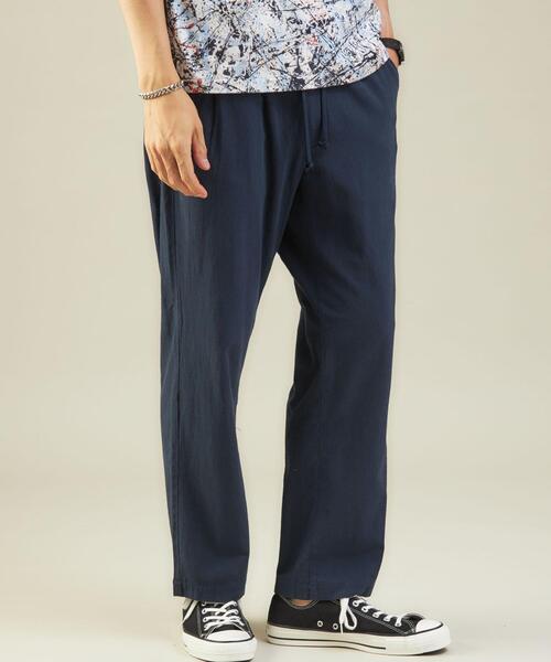 green label relaxing（グリーンレーベルリラクシング）の「OLT＜green label relaxing＞コットンワッシャー イージー パンツ（その他パンツ・メンズ・ベージュ/ワインレッド/ブラック/ネイビー・XL/L/M/S）」の4枚目の写真