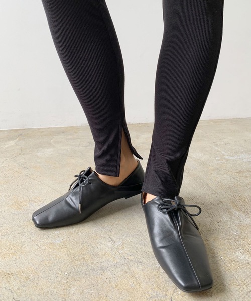 LIAN（リアン）の「スリットバブーシュ（パンプス・レディース・ブラック/ブラウン/アイボリー・LARGE/SMALL/MEDIUM）」の10枚目の写真