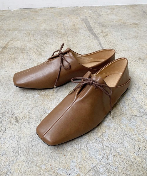 LIAN（リアン）の「スリットバブーシュ（パンプス・レディース・ブラック/ブラウン/アイボリー・LARGE/SMALL/MEDIUM）」の14枚目の写真