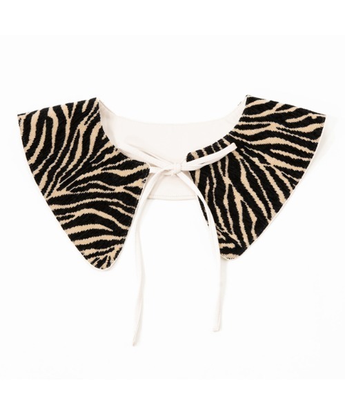 Casselini（キャセリーニ）の「Casselini(キャセリーニ)ジャガードつけ襟（付け襟・レディース・その他1/レオパード/ゼブラ・FREE）」の9枚目の写真