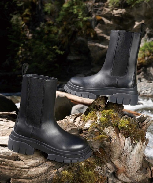 ASH（アッシュ）の「【STORM】サイドゴアブーツ（ブーツ・レディース・ブラック/カーキ/キャメル/アイボリー・38/39/35/36/37）」の3枚目の写真