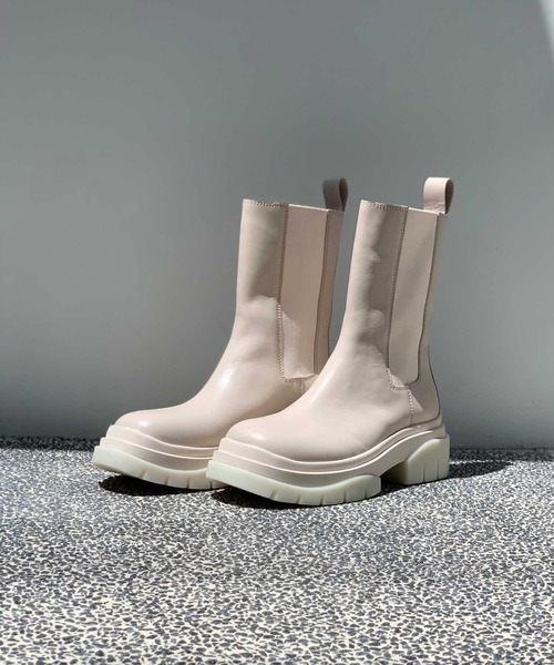 ASH（アッシュ）の「【STORM】サイドゴアブーツ（ブーツ・レディース・ブラック/カーキ/キャメル/アイボリー・38/39/35/36/37）」の12枚目の写真