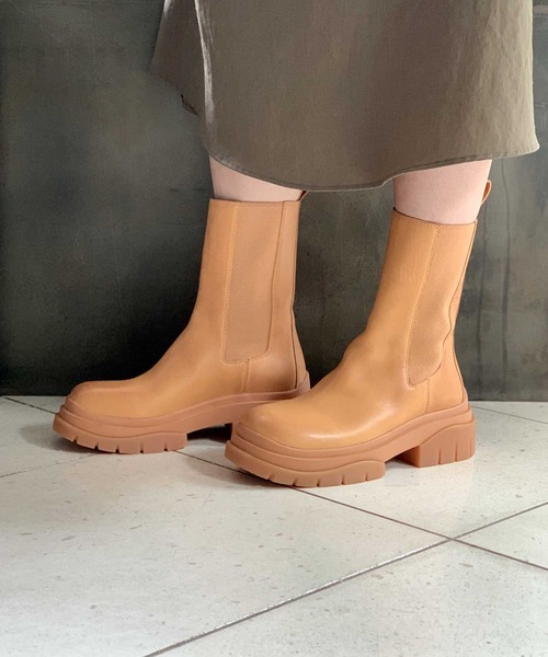 ASH（アッシュ）の「【STORM】サイドゴアブーツ（ブーツ・レディース・ブラック/カーキ/キャメル/アイボリー・38/39/35/36/37）」の21枚目の写真