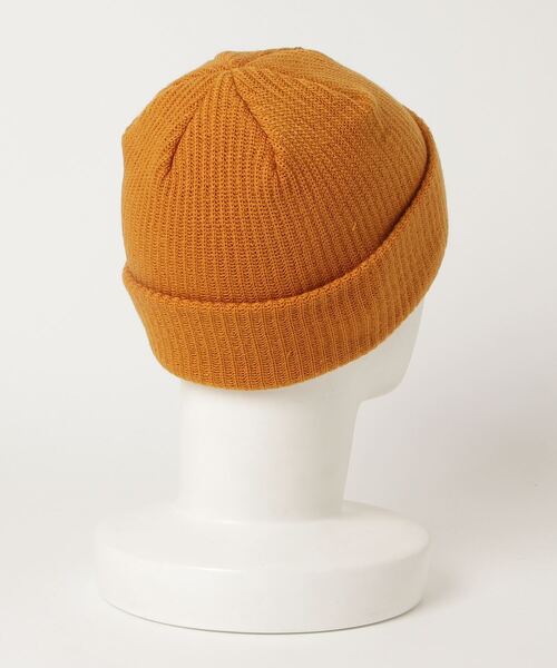 Reebok（リーボック）の「クラシックス キャンピング ビーニー / Classics Camping Beanie（ニットキャップ/ビーニー・メンズ・ブラック/オレンジ・LARGE）」の6枚目の写真