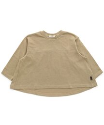 バックギャザー長袖Tシャツ