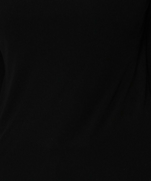 LOWRYS FARM（ローリーズファーム）の「シアーテレコカラータートルＬＳ　229928（Tシャツ/カットソー・レディース・ホワイト/ブラック/グレー/グリーン・FREE）」の10枚目の写真