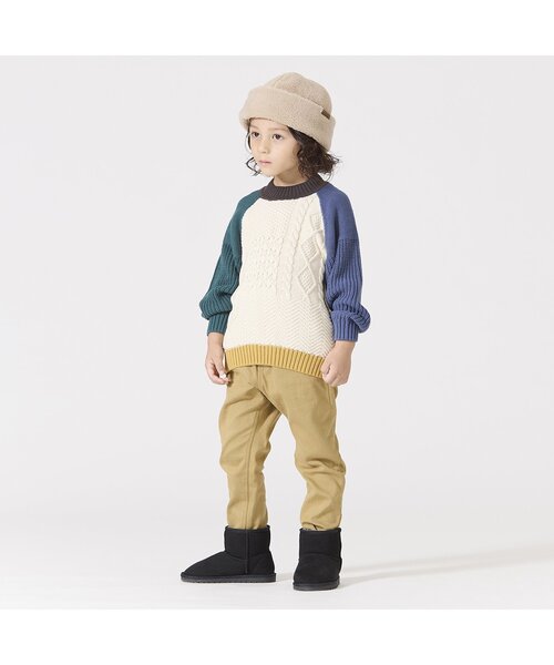 BREEZE（ブリーズ）の「/スウェードボアブーツ（ブーツ・キッズ・ブラック/カーキ/レインボー/キャメル・15 /18/13/17/19/14/16/14.5/13.5）」の6枚目の写真