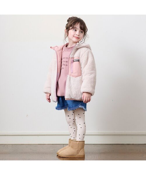 BREEZE（ブリーズ）の「/スウェードボアブーツ（ブーツ・キッズ・ブラック/カーキ/レインボー/キャメル・15 /18/13/17/19/14/16/14.5/13.5）」の8枚目の写真