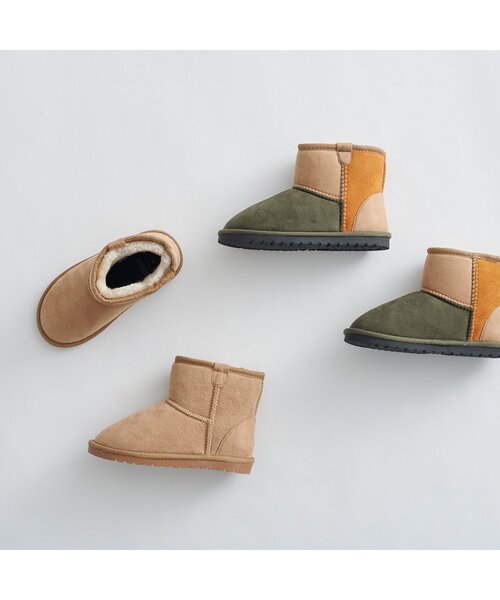 BREEZE（ブリーズ）の「/スウェードボアブーツ（ブーツ・キッズ・ブラック/カーキ/レインボー/キャメル・15 /18/13/17/19/14/16/14.5/13.5）」の11枚目の写真