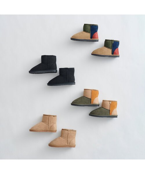 BREEZE（ブリーズ）の「/スウェードボアブーツ（ブーツ・キッズ・ブラック/カーキ/レインボー/キャメル・15 /18/13/17/19/14/16/14.5/13.5）」の12枚目の写真