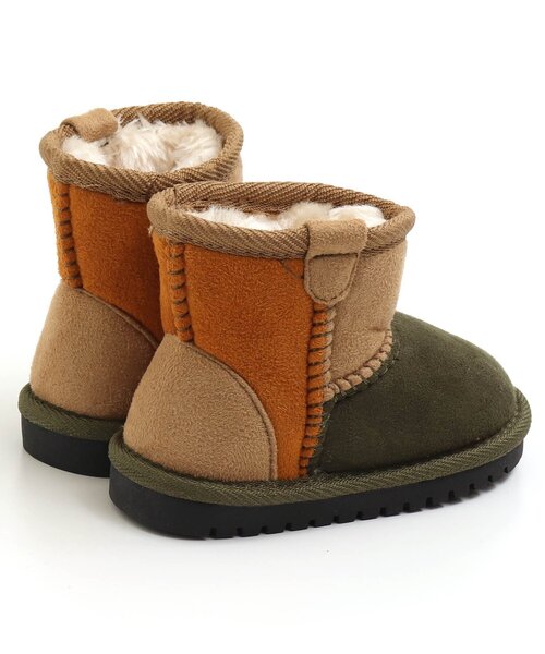 BREEZE（ブリーズ）の「/スウェードボアブーツ（ブーツ・キッズ・ブラック/カーキ/レインボー/キャメル・15 /18/13/17/19/14/16/14.5/13.5）」の19枚目の写真