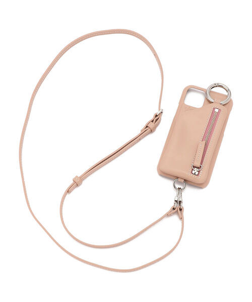 ajew（エジュー）の「ajew/エジュー/【ひも付き】High-end leather iPhone11Pro/X/XS共通対応（スマホケース/カバー・レディース・ピンク/ホワイト/バーガンディー/ベージュ/グリーン・FREE）」の7枚目の写真