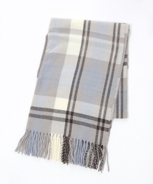 GLOBAL WORK(グローバルワーク)の「着られるマルチWAYストール/956251(ストール/ショール・レディース・ライトブルー/ネイビー/ブラウン/オフホワイト/ライトイエロー/ベージュ/ライトグレー/グレー系その他3/ダークブルー/ブルー/ライトグリーン/サックスブルー/グレー・FREE)」の11枚目の写真