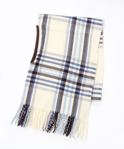 GLOBAL WORK(グローバルワーク)の「着られるマルチWAYストール/956251(ストール/ショール・レディース・ライトブルー/ネイビー/ブラウン/オフホワイト/ライトイエロー/ベージュ/ライトグレー/グレー系その他3/ダークブルー/ブルー/ライトグリーン/サックスブルー/グレー・FREE)」の15枚目の写真