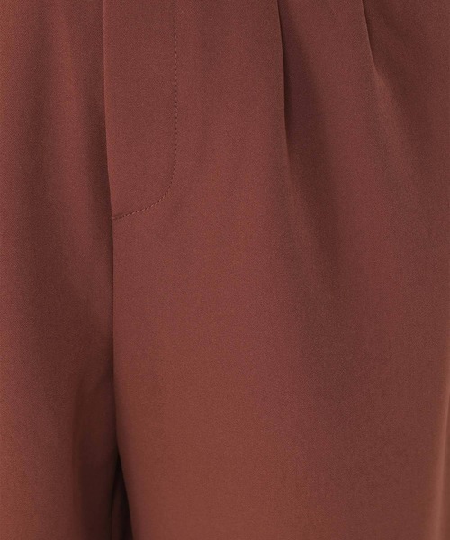 studio CLIP（スタディオクリップ）の「きれいめタックテーパードパンツ（その他パンツ・レディース・ネイビー/ブラウン/ブラック・MEDIUM/LARGE）」の12枚目の写真