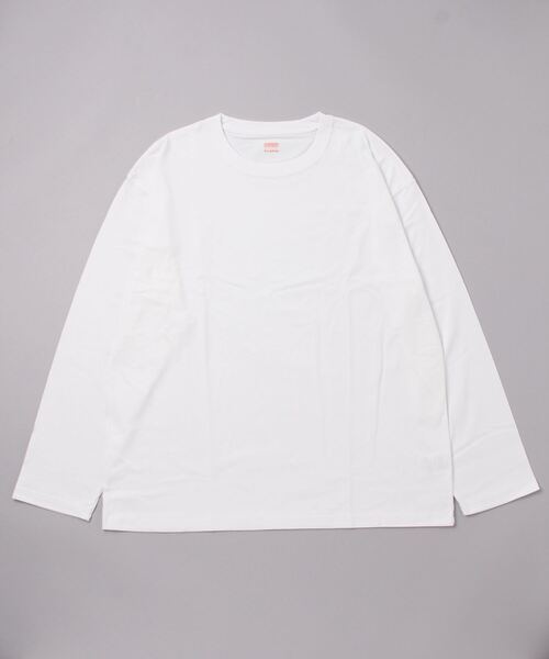 UNIVERSAL OVERALL(ユニバーサルオーバーオール)の「『UNIVERSAL OVERALL』WIDE HEAVY 2P L/S TEE(Tシャツ/カットソー・レディース・ブラック/ホワイト・MEDIUM/X-LARGE/LARGE/SMALL)」の12枚目の写真