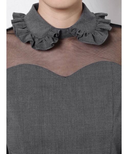 EATME（イートミー）の「チュールコンビラッフルブラウス（シャツ/ブラウス・レディース・ブラック/オフホワイト/その他1・FREE）」の20枚目の写真