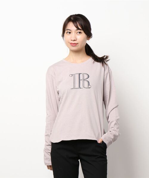 KOBE LETTUCE（コウベレタス）の「[ 選べる2タイプ ]ロゴロンT（Tシャツ/カットソー・レディース・ベージュ系その他/ホワイト系その他/グレイッシュベージュ/オフホワイト・FREE）」の13枚目の写真