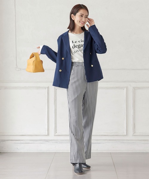 KOBE LETTUCE（コウベレタス）の「[ 選べる2タイプ ]ロゴロンT（Tシャツ/カットソー・レディース・ベージュ系その他/ホワイト系その他/グレイッシュベージュ/オフホワイト・FREE）」の7枚目の写真