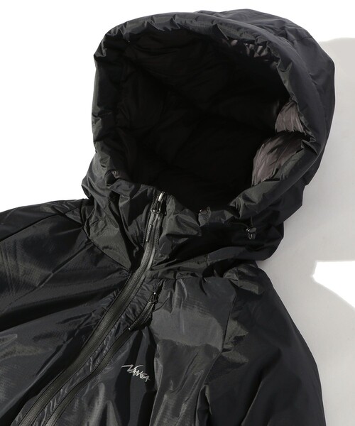 NANGA（ナンガ）の「NANGA/ナンガ AURORA DOWN JKT/オーロラダウンジャケット（ダウンジャケット/コート・メンズ・オリーブ/ブラック/レッド・MEDIUM/X-LARGE/LARGE）」の5枚目の写真